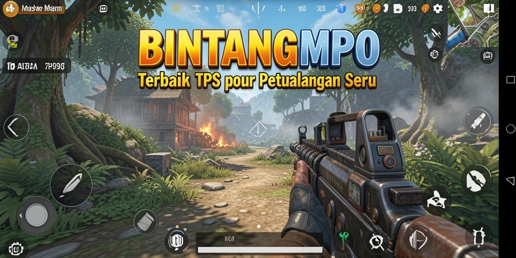 Tangkapan layar menunjukkan aksi mendebarkan dalam permainan TPS.
