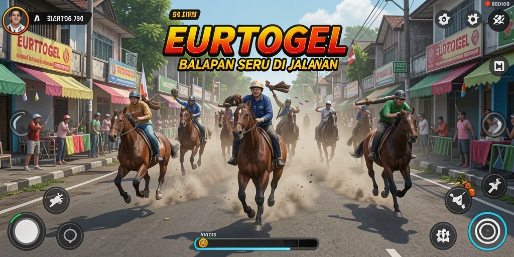 Gameplay Racing yang seru dan menantang di EUROTOGEL.