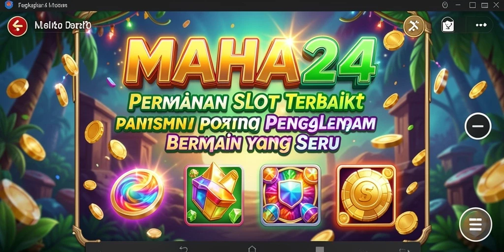 Screenshot gameplay MAHA24 yang menampilkan keseruan permainan Slot.