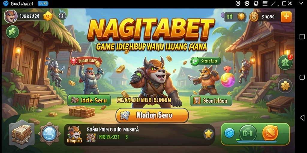 Tampilan gameplay NAGITABET yang menarik dan adiktif.