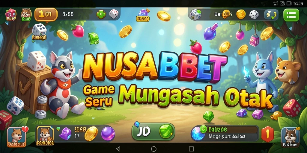 Tampilan gameplay seru dalam NUSABET yang penuh tantangan.