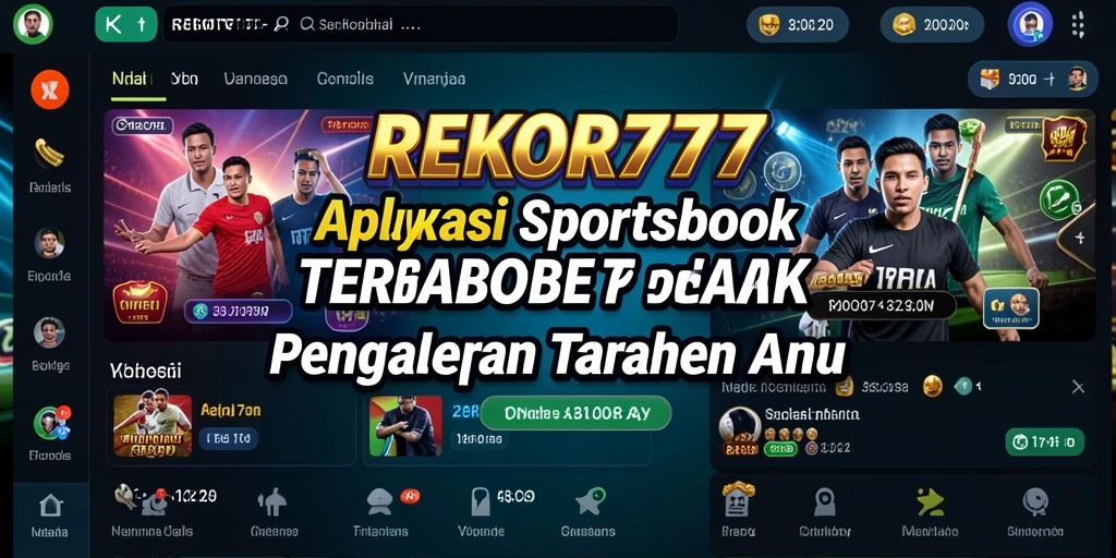 Tampilan menarik dari gameplay taruhan Sportsbook di REKOR777.