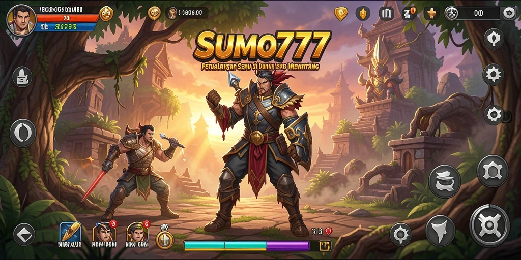 Tampilan gameplay <strong>SUMO777</strong> yang mengesankan dan seru.