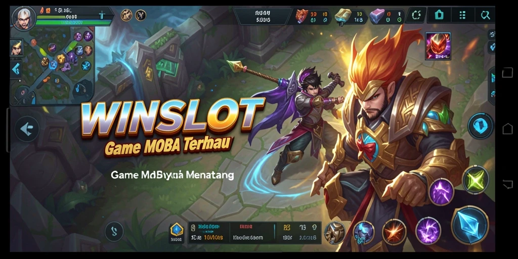 Tangkapan layar gameplay <strong>WINSLOT</strong> menunjukkan aksi pertempuran yang intens.