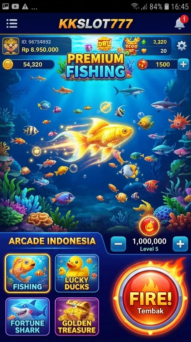 Tampilan antarmuka kkslot777 yang sederhana dan mudah digunakan.